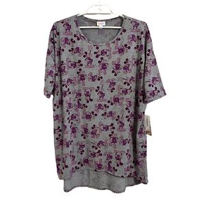 Lularoe Disney Mickey Mouse Emotions Irma Tunic